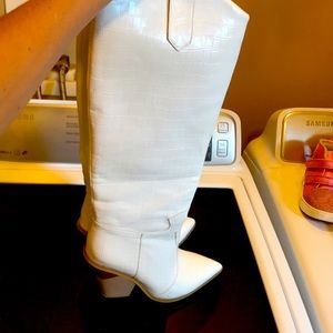 White western cowgirl boots